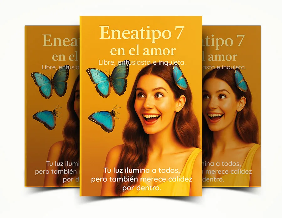 como ama un eneatipo siete - eneagrama