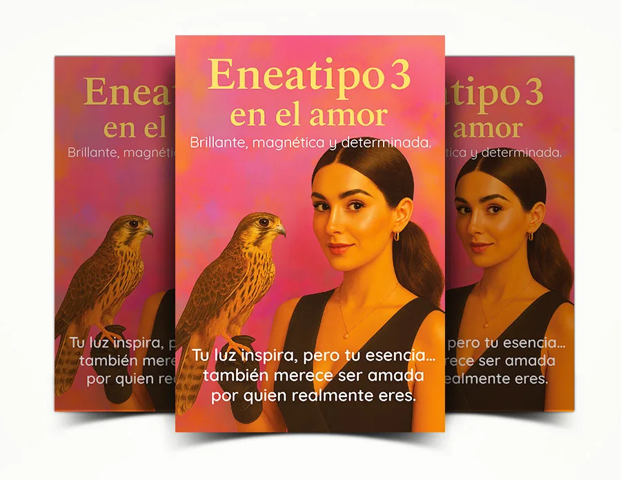 Mini guía práctica para comprender tu forma de amar como Eneatipo 3. Transforma la necesidad de demostrar en autenticidad.